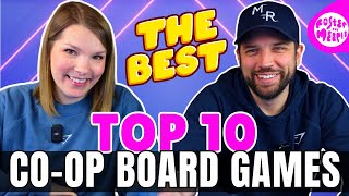 Top 10 CoOp Games  The Best Cooperative Board Games [upl. by Wehtam]