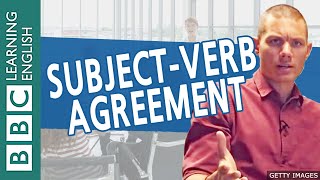 BBC Masterclass SubjectVerb Agreement 1 [upl. by Llehcram]