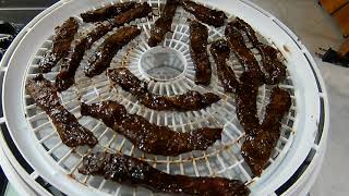 Homemade Beef Jerky In The Presto Dehydrator [upl. by Vladimar379]