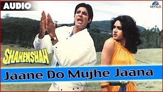 Shahenshah  Jaane Do Mujhe Jaana Full Audio Song With Lyrics  Amitabh Bachchan Meenakshi Seshadri [upl. by Isidoro885]