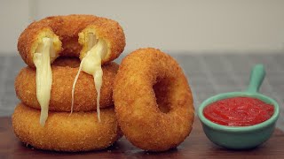 Mozzarella Onion Rings [upl. by Harimas]