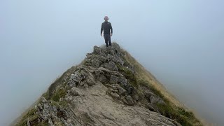 STRIDING EDGE ⛰️☁️ HALVELLYN  part 2 [upl. by Ahscrop517]