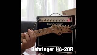 New Guitar Amp Behringer HA20R [upl. by Kcirb]