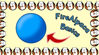 FireAlpaca Basics Layers Clipping and Shading [upl. by Nanny266]