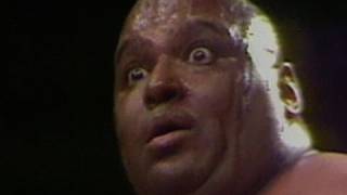 Hall of Fame Abdullah the Butcher attacks WCCW referee [upl. by Assirroc623]