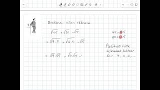 Beräkna utan räknare Matematik 2b [upl. by Nylhtiak]