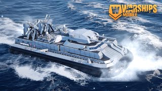 F230 RATTE Hovercraft VIP items  Warships Mobile [upl. by Iram]