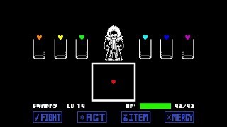 StorySwap Genocide Asriel dreemurr戦undertale fangame 日本語字幕追加 [upl. by Hagen]