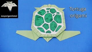 Como hacer una tortuga origami muy sencilla [upl. by Seely]