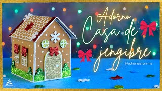 Como convertir una PLAY HOUSE en una CASITA DE JENGIBRE 🎄 [upl. by Andria]