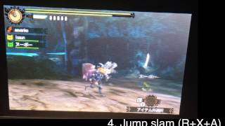 MH4 Gunlance Full Burst Paths [upl. by Krik]