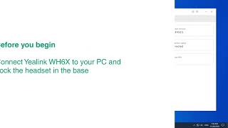 How to update Yealink WH6X firmware through Yealink USB Connect [upl. by Cahan217]