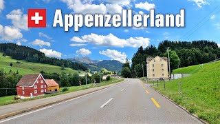 Appenzell Switzerland 🇨🇭 Scenic Drive • Road Trip through Appenzellerland 4K [upl. by Southard]