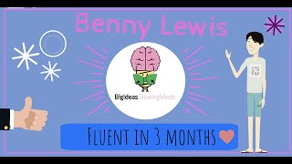 Fluent In 3 Months by Benny Lewis Animated Summary [upl. by Adnama]