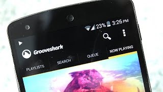 Android App Review GrooveShark Free Music Streaming [upl. by Kreitman]