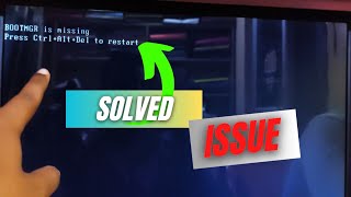 BOOTMGR is Missing quotPress CtrlAltDel To Restartquot While You are Booting Your Windows 10117 PCFix [upl. by Engel286]