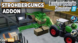 LS22 Strohbergungs Addon  LS22 Modvorstellung [upl. by Herold38]