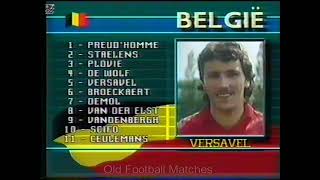 1990 Friendly  Belgium v East Germany [upl. by Ottie]