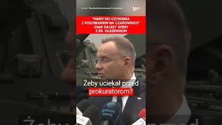 Ksiądz Olszewski opuścił areszt Andrzej Duda Mam nadzieję że ta sprawa zostanie wyjaśniona [upl. by Ellary252]