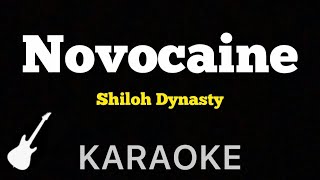 Shiloh Dynasty  Novocaine  Karaoke Guitar Instrumental [upl. by Landahl192]