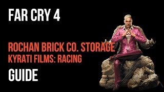 Far Cry 4 Walkthrough Rochan Brick Co Storage Kyrati Films Racing Gameplay Let’s Play [upl. by Alliuqaj]