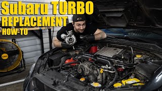 How To Replace Your Subarus Turbocharger [upl. by Norraf]