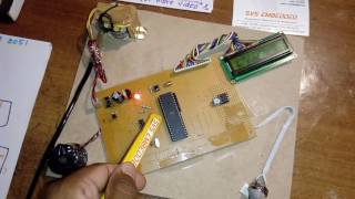 smoke detector using 8051 microcontroller [upl. by Gerg]