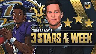 Tom Brady’s 3 Stars of Week 10 Lamar Jackson JaMarr Chase Leo Chenal  DIGITAL EXCLUSIVE [upl. by Petrick]