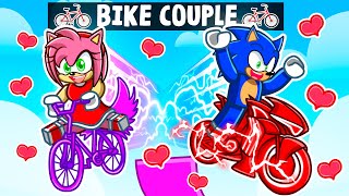 Roblox Bike Obby With SONIC amp AMY [upl. by Aynat]