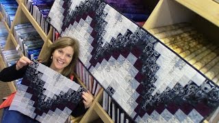 Bargello Table Runner  Quick and Easy Method in a Step by Step Tutorial [upl. by Milicent]