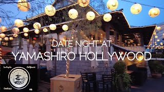 V12 🇺🇲SUSHI Date night at YAMASHIRO HOLLYWOOD in LOS ANGELES CALIFORNIA  Amazing City View [upl. by Zilef]