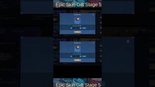 EPIC SKIN GIFT STAGE 5 mobilelegends mlbb anniversary anniversarygiveaway epicskingiveaway [upl. by Sidnal]