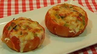 Tomates al horno rellenos de verduras [upl. by Lester]