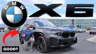 2024 BMW X6 xDrive40i Better Than The X5 [upl. by Yerahcaz]