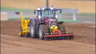 Fantastic modified RC Tractors at work Farming in 132 scale [upl. by Onairot763]