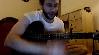 How to play Subterranean Homesick Blues by Bob Dylan on acoustic guitar Rhythm lesson [upl. by Aisauqal]