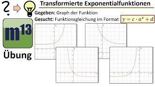 Exponentialfunktionen Vom Graphen zur Funktionsgleichung die beste Methode [upl. by Miyasawa]