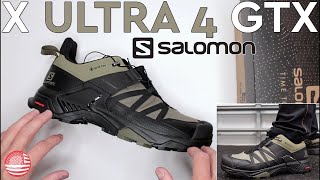 Salomon X Ultra 4 GTX Review NEW Salomon Hiking Shoes Review [upl. by Anoyi]