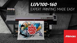 Introducing the New Mimaki UJV100 UV Printer [upl. by Neeluj859]