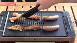 WMF LONO Tischgrill flach amp gerippt Grilltest [upl. by Airtap]