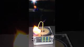 🌻 Music Tesla Coil experiment fire lightning shorts [upl. by Joleen]