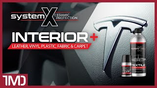 System X Interior  Leather Ceramic Coating  Tesla Model Y [upl. by Riva]