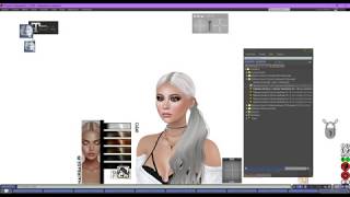 Second life How to apply hair bases to mesh heads part 2 of 3 GENUS [upl. by Davie]