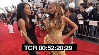 Aaliyah and Beyonce at the 2000 MTV Movie Awards [upl. by Ossie]