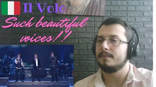 Italian guy reacting to Il Mondo From PBS Performance Il VoloTakes Flight IL VOLO REACTION [upl. by Ert]