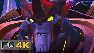 Megatron vs Predaking  Transformers Prime Beast Hunters 4K [upl. by Wernher172]