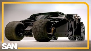 3 million tumbler Batmobile replica up for sale but there’s a catch [upl. by Nevarc]