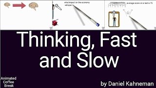 Thinking Fast and Slow by Daniel Kahneman  Animated Book Summary [upl. by Wey]