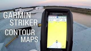 How to Use the Garmin Striker Contour Maps [upl. by Lianna]