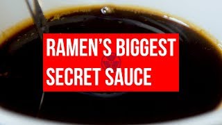 RAMEN CULTURE How to make RAMEN TARE SAUCE video [upl. by Ayela]